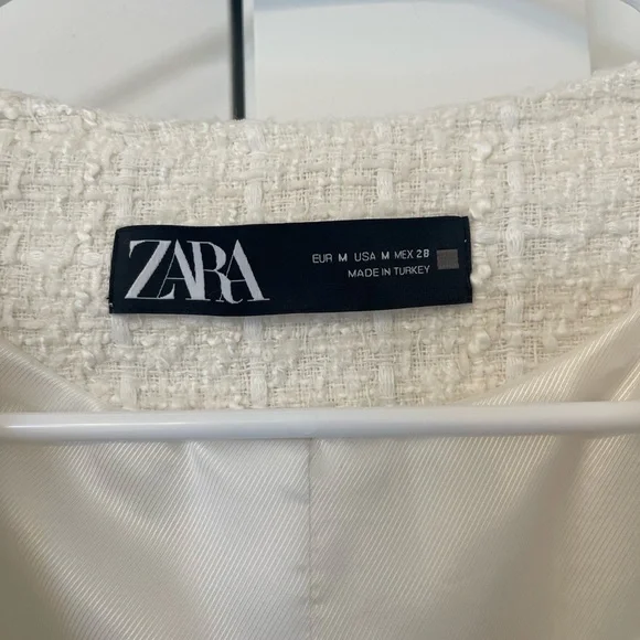 Zara tweed vest mini dress (NWOT) - Picture 4 of 8